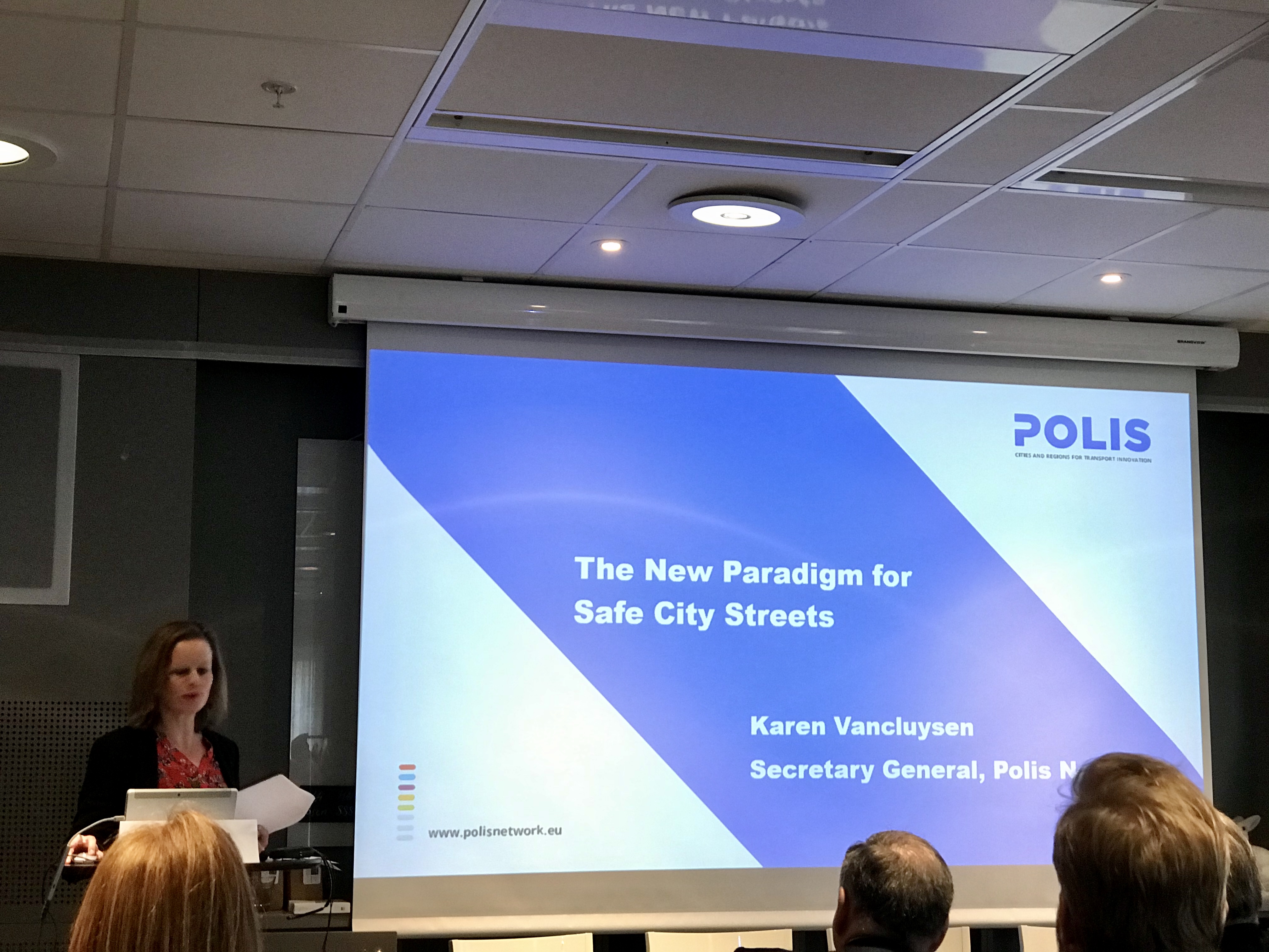 Karen Vancluysen, POLIS Network Secretary General